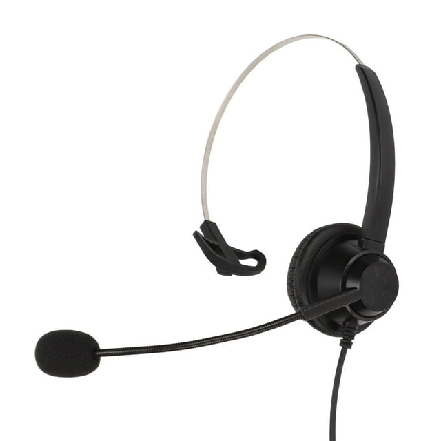 Business Headset, ABS Material Wired Telephone Headset H360-3.5 For Call Center