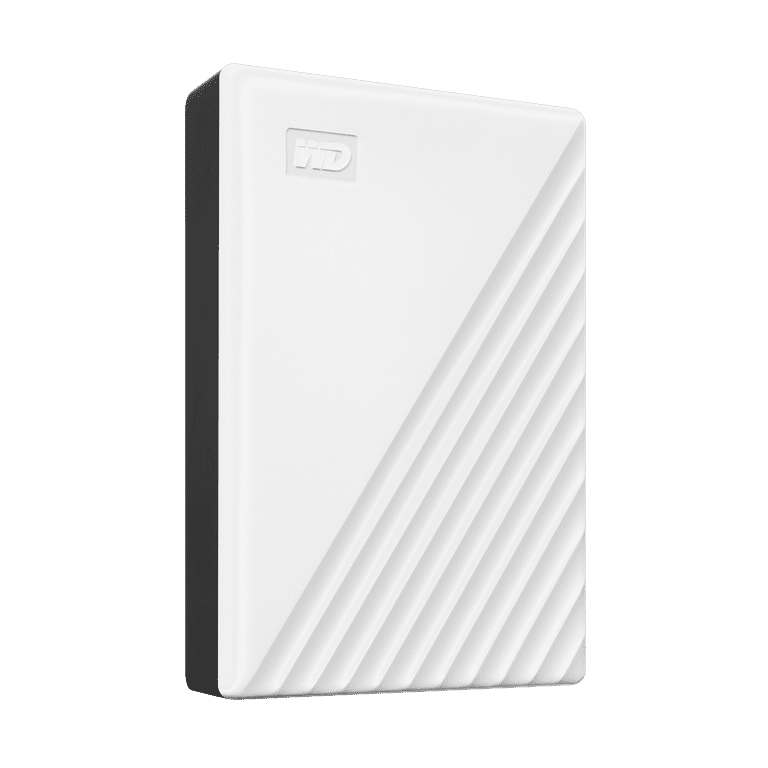 External My Portable - Passport, Hard 5TB White Drive, WDBPKJ0050BWT-WESN WD