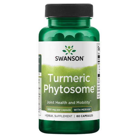 Swanson Turmeric Phytosome with Meriva 500 Milligrams 60 Capsules