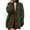 DT--Green, variant on DailyTrove Women's Leaf Print Cardigan, Casual Brunch & Weekend Wear, Soft Cotton Blend, Plus Size Friendly