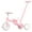 Pink, variant on XJD 7 in 1 Toddler Tricycle with Push Handle,Toddler Bike for 1-3 Years Old Boy Girl, Toddler Push Tricycle, Baby Bike Balance Bike with Adjustable Seat Height and Removable Pedal