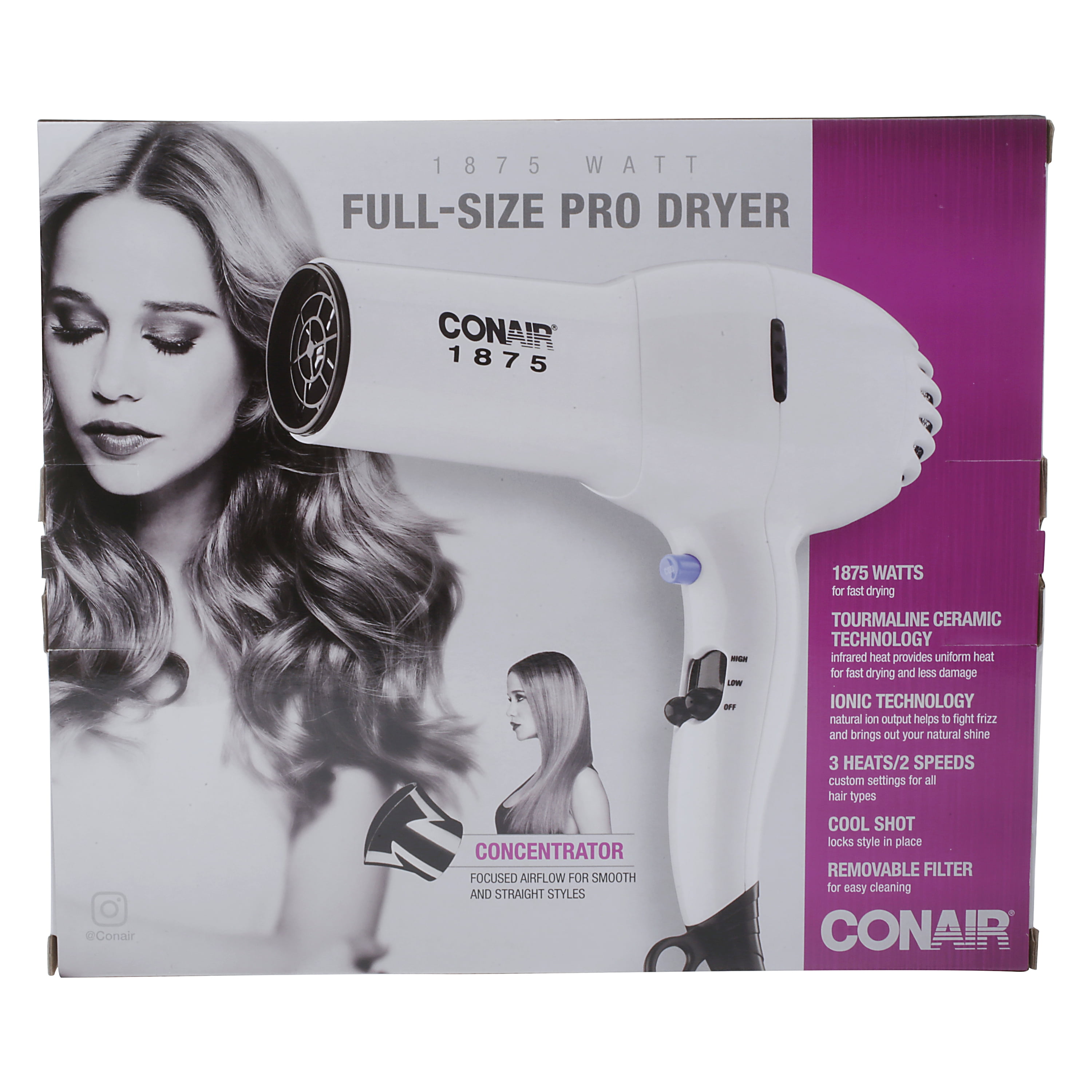 Conair Turbo Styler Hair Dryer 1875W Ionic Technology in Tanzania at TZS 157447 Rating 5