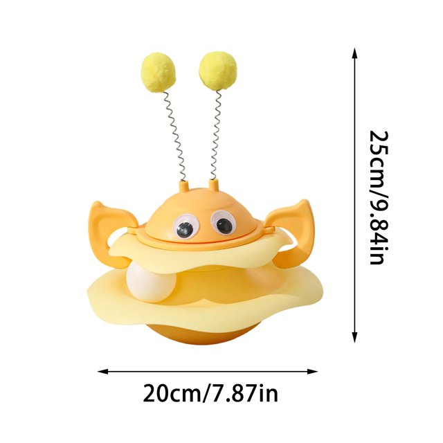 Interactive Cat Toy Set Tumbler Design Spring Stick And Track Bringing ( Durable Cat Boredom)