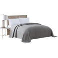 thumbnail image 2 of Beatrice Home Fashions Couvre-Lit en Chenille, Queen, Gris, 2 of 4