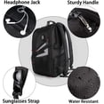 thumbnail image 3 of Extra Large 50l Laptop Backpacks Water Resistant College Backpacks Airline Approved Business Work Bag With Usb Charging Port Fits 17 Inch Computer, 3 of 4