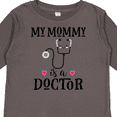 thumbnail image 4 of Inktastic Mommy Is A Doctor Baby Gift Girls Long Sleeve Toddler T-Shirt, 4 of 5