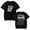 Black, variant on Hulvey All for You Tour 2025 Merch T-Shirt Women Men Casual Crewneck Short Sleeve Fashion Tee