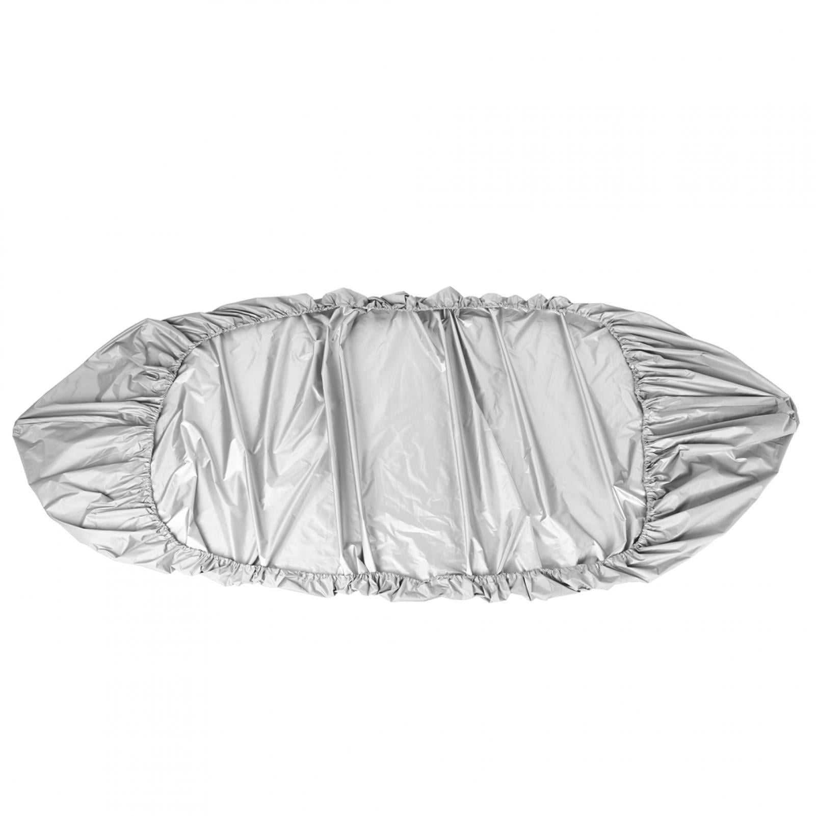 WALFRONT 4.5m Waterproof UV Sun Protection Storage Dust Cover for 3.6-4m Kayak Boat Canoe, Waterproof Kayak Cover, Kayak Storage Cover