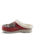 thumbnail image 3 of Spring Step L'Artiste Honestela Women’s Embossed Leather Clogs with Tapestry Upper - Sherpa Lined Slip-On for Warmth and Cushioned Wedge Heel Comfort Clog, 3 of 9