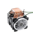thumbnail image 1 of Sidaley Reemplazo para 775/1150/1151/1155/1156/1366/AMD RGB 4 pines 2 ventiladores CPU Cooler 6 Heatpipe Computer Part Juegos de teclado y mouse para computadora, 1 of 6