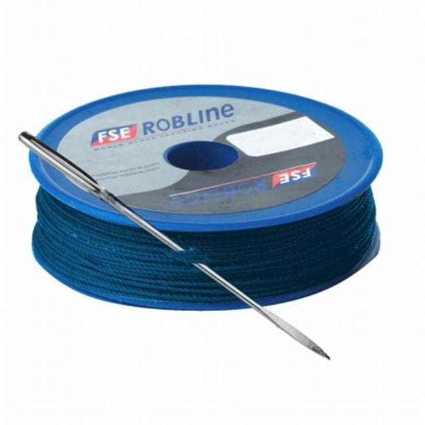 Fse Robline TY-KITBLU Waxed Tackle Yarn Whipping Twine Kit With Needle -  Blue - 0.8 mm. x 80 m. 