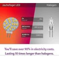 thumbnail image 5 of Warm White G4 Round Led Lamps, 2w Replaces 20w Base Halogen Bulb, 12v Ac/10-30v Dc, G4 Illuminant For Recessed Under Cabinet Lighting, 6pcs, 5 of 5