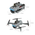 thumbnail image 4 of Wovilon WiFi FPV Drone With 1080P HD Camera Altitude Hold Mode Foldable RC Drone Quadcopter Circle Fly, Route Fly, Altitude Hold, Headless Mode, 4 of 9