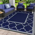 thumbnail image 1 of Outdoor Rug  for Patio Decor  Foldable Reversible Plastic Straw Area Rugs Mat for Camper  Outside Carpet for Rv  Deck  Porch  Picnic  Beach  Balcony, 1 of 7