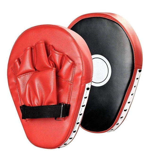 2 uds almohadillas de entrenamiento de enfoque de boxeo para niños hombres mujeres Karate Muay Thai equipo de entrenamiento de patadas y equipo de protección