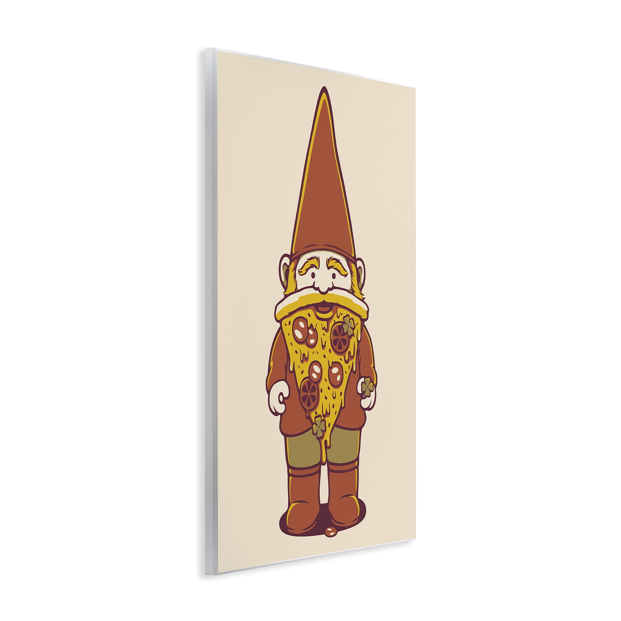 Stupell Industries Happy Pizza Gnome Wall Plaque Art, design by Tobe Fonseca