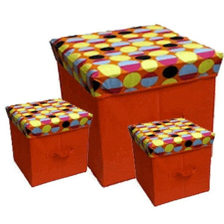 JaBox Collapsible Storage Box (Set of 3)