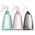 thumbnail image 1 of Empty Plastic Spray Bottles(3 Pack)– Spray Bottle, Squirt Bottle, Plastic Spray Bottles For Cleaning Solutions, Hair, Essential Oil, Plants, Refillable Sprayer With Mist And Stream Mode, 1 of 6
