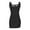 Black, variant on SMihono Women's Trendy Bodycon Ruched Mini Dress Backless Party Club Outfits Summer Beach Vacation Dresses Hot Pink 6