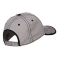 thumbnail image 4 of Silver American Flag Patched Superior Cotton Cap - Grey Black OSFM, 4 of 5