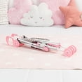 thumbnail image 5 of Buggy Umbrella Doll Stroller in Black & Pink Hearts Fits Dolls Up to 18', 5 of 7