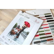Luca-S Welcome Home Kit & Frame Counted Cross-Stitch