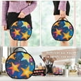 thumbnail image 5 of BZSMCE Makeup Bag Large Travel Cosmetic Bag with Adjustable Dividers Fashion Galactic Glow Printed, 5 of 7