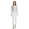 thumbnail image 2 of No Boundaries Juniors' Double Layer Square Neck Tank Top, Sizes XS-XXXL, 2 of 5