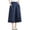 RYE1-Navy, variant on LWFFDAW Culottes for Women High Waisted Baggy Wide Leg Cropped Pant Summer Lightweight Breathable Comfy Lounge Capris with Pockets