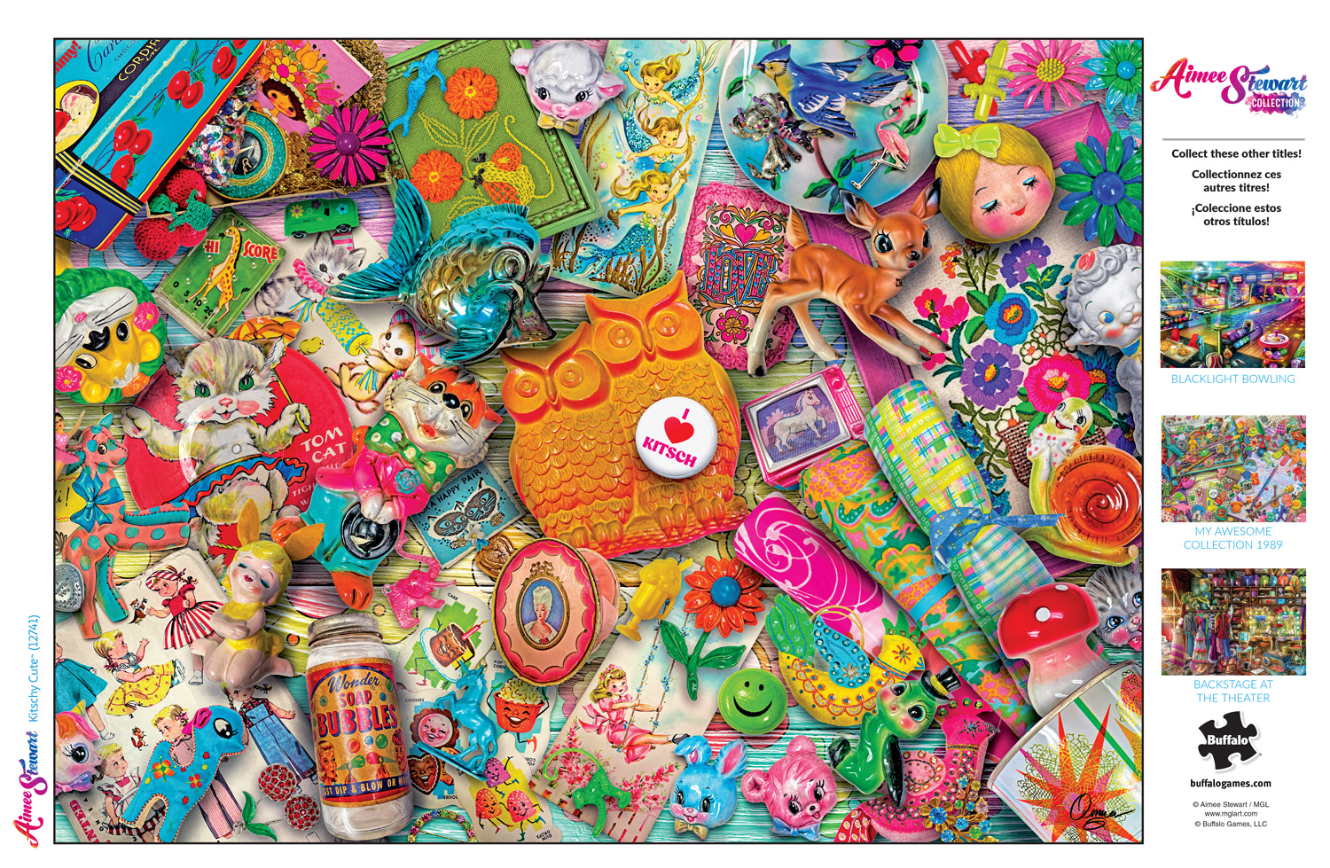 Buffalo Games 1000-Piece Aimee Stewart Kitschy Cute Jigsaw Puzzle
