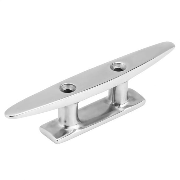 Boat Mooring Cleat,4 Inch Stainless Steel Boat Cleat Boat Dock Cleat Highly Versatile