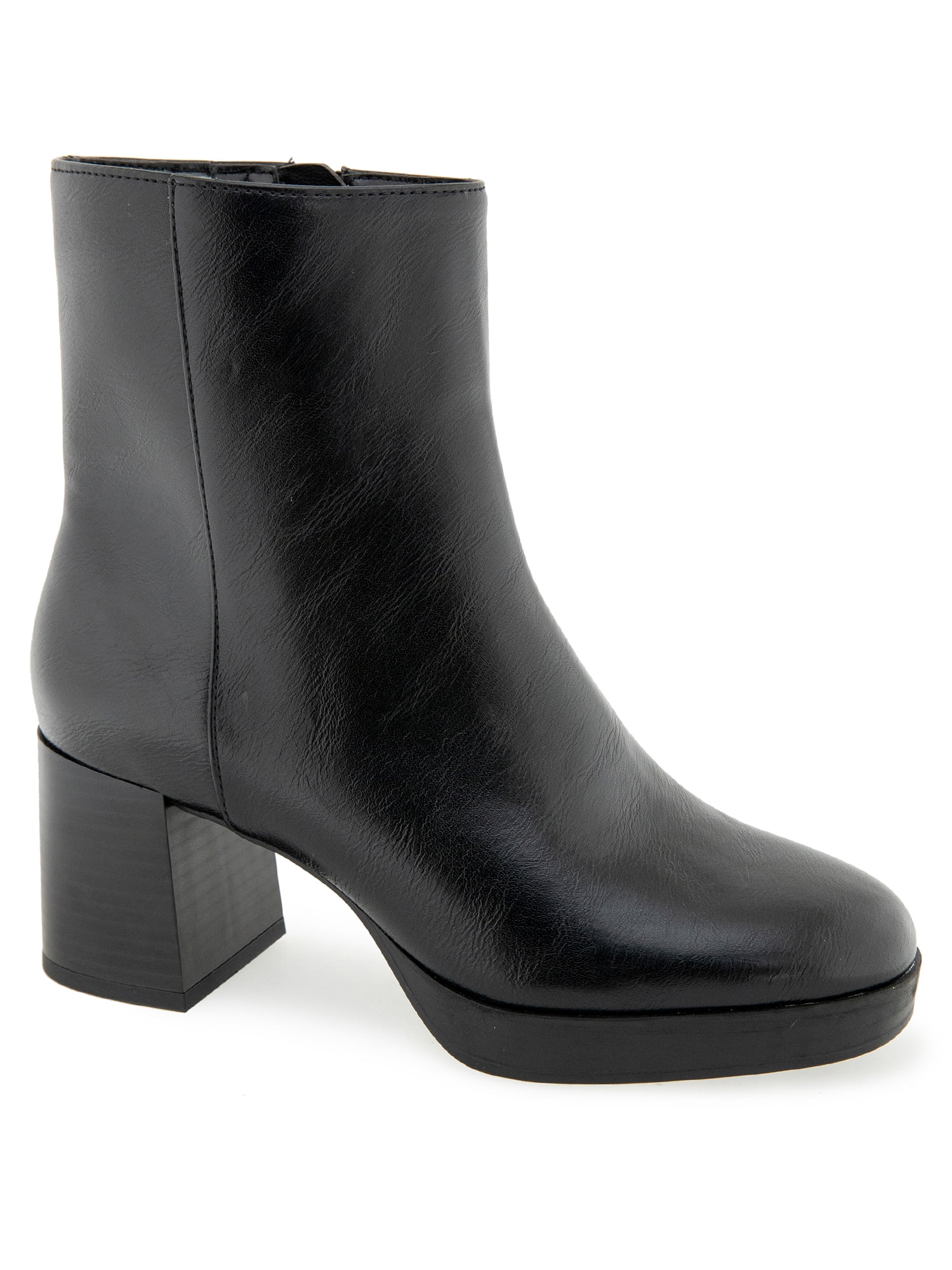 Kensie Women's Tonya Block Heel Ankle Bootie
