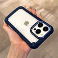 thumbnail image 1 of Luxury Rugged Heavy Duty Bumper Case For iPhone 15 14 12 11 13 Pro Max X XS XR 7 8 Plus SE3 Hybrid Shockproof Armor Clear Cover, 1 of 6