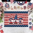thumbnail image 4 of Floor Mat, Patio Rug, with Classic USA Flag Patriotic Pattern and Wear Resistant Fabric, for Courtyard Layout, Porch Ornament, Outdoor Garden 250th Anniversary, 4 of 6