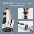 Universal Metal Kitchen Faucet Head Replacement, Pull Down Kitchen Sink