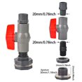 thumbnail image 4 of Coarse Thread S60X6 Ibc Tank Faucet Adapter Quick Connect Faucet Accessories F Mingyqi, 4 of 8