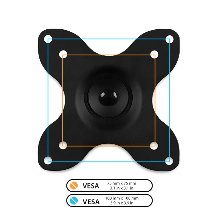 VESA 100x100 Wall Mount Mount-It! Full Motion TV Wall Mount For 19-30 ...