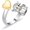 Gold, variant on Highland Cow Heart Urn Open Ring for Ashes for Women Men Stainless Steel Cremation Jewelry for Hold Loved Ones Ash