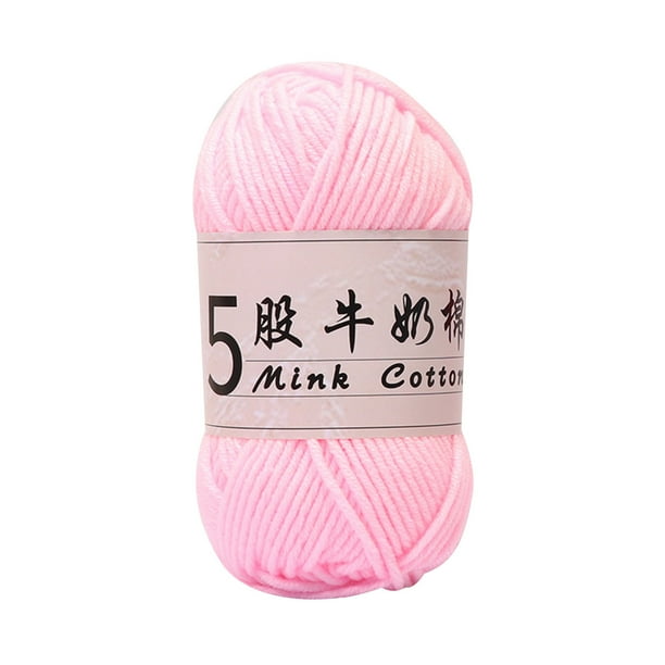Sofa Vama Ropa de Cama Hilo de algodón de leche de 5 hebras para tejer a crochet, ideal para suéteres de bebé. for Navideño