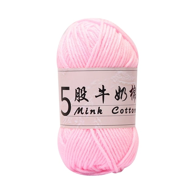 Accesorios de Muñeca de Bebé 5 Hilos de Leche Muñeca de Algodón Hilo de Punto Suéter de Bebé Bola de Lana Ropa de Muñeca de Bebé