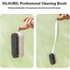 thumbnail image 4 of Laundry Scrub Brush Cleaning Brush 2 Pack Soft Bristle Brush Clothes Underwear Scrubbing Brush Long Handle Household Cleaning (White), 4 of 4