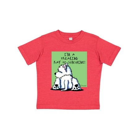 

Inktastic Cool Belly Westie Gift Toddler Boy or Toddler Girl T-Shirt