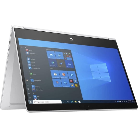 Restored HP ProBook X360 435 G8 Laptop, 13.3" FHD Display, AMD Ryzen 3 5400U, 8GB RAM, 256GB SSD, Radeon Graphics, Windows 10 Pro