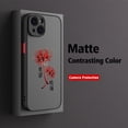 thumbnail image 3 of Funda de teléfono de Anime japonés Tokyo Ghoul Kaneki Ken para iPhone 15 14 13 12 11 Mini Pro Max X XR 7 8 Plus, cubierta trasera transparente mate, 3 of 5