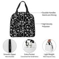 thumbnail image 4 of Honeii Skeletons Dancing Print Lunch Bag Women, Lunch Box Lunch Bag for Women Adult Men, Small Leakproof Cute Lunch Tote Large Capacity Reusable, 4 of 8