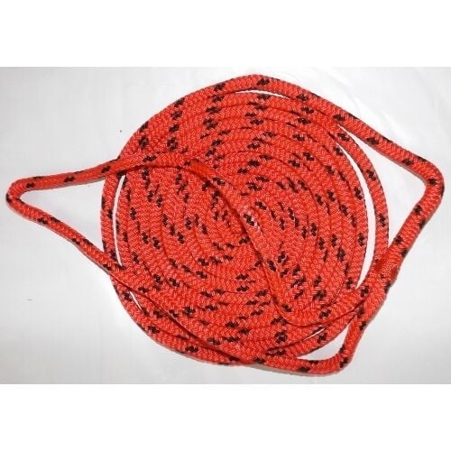 3/8 Inch x 15 Ft Red Double Braid MFP Mooring and Docking Line for Boats