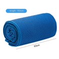 thumbnail image 3 of Microfiber Yoga Towel Skinfriendly Sweatabsorbent Antiskid Machine Washable Yoga Classes Towel With Carry Bag, 3 of 5
