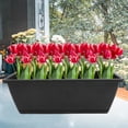 thumbnail image 2 of 6Pcs Flowerpot Planters Plastic Flower Pots Indoor Outdoor Plants Planting Boxes, 2 of 9
