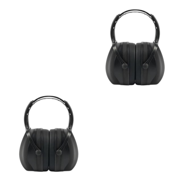 Transemion Lightweight Noise Cancelling Ear Muffs for Sleeping Portable and High-Performance Black thickness 4mm 2Set