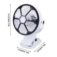 thumbnail image 3 of Electronics Gadgets Qwtwty The New Football USB Mini-fan Portable Dormitory Desktop Fans Can Be Desktop Wall Clip Fans, 3 of 9